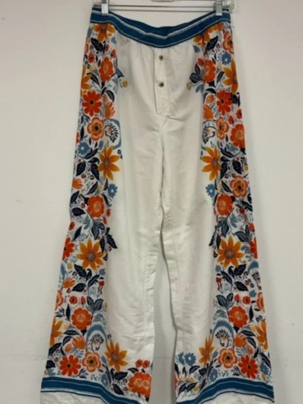 Anthropologie X Real Fun Wow Floral Pajama Pants Size M